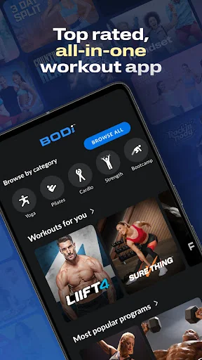 BODi Fitness, Workouts, & Gym screenshot 1