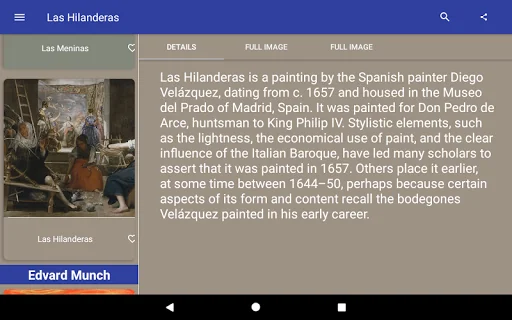 Famous Paintings screenshot 4