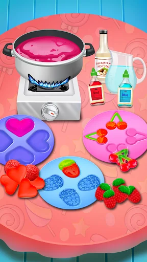 Sweet Rainbow Candy Cooking screenshot 2