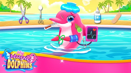 My Twin Dolphin Baby Care screenshot 2