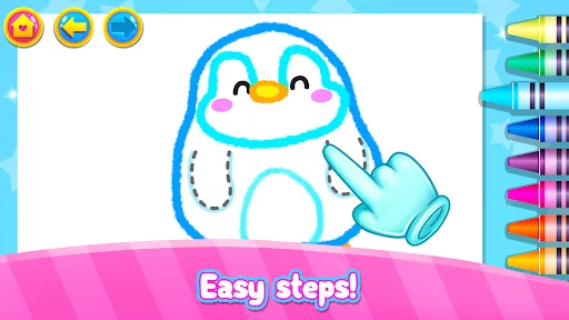 Rainbow Glitter Drawing Book screenshot 4