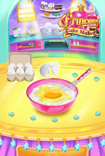 Rainbow Princess Cake Maker screenshot 4
