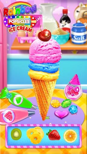 Rainbow Ice Cream & Popsicles screenshot 4