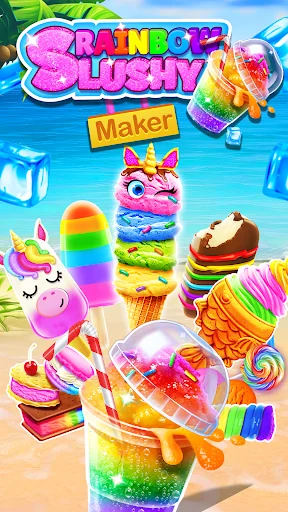 Rainbow Frozen Slushy Truck