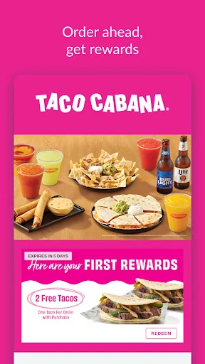 Taco Cabana screenshot 1