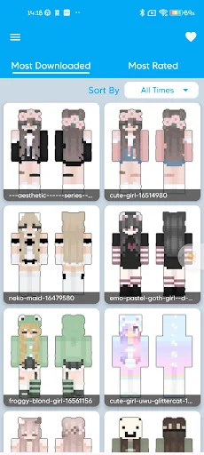 Cute Girl Skin for Minecraft