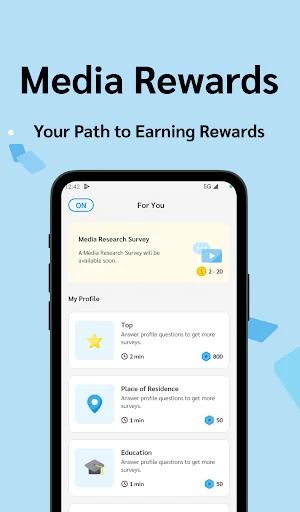Media Rewards: Survey Rewards screenshot 1