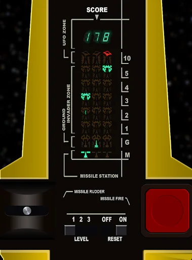 Galaxy Invader 1000 Retro Game