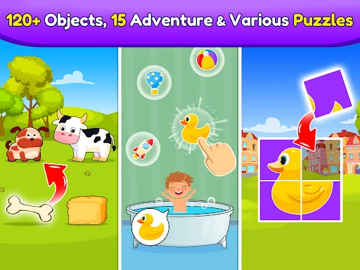 Baby Games: 2+ kids, toddlers