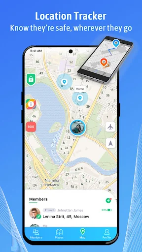 Be Closer: Family location screenshot 2