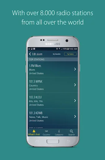 bedr alarm clock radio screenshot 2