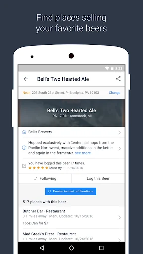 BeerMenus - Find Great Beer