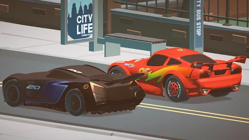 Super Kids Car Racing screenshot 1