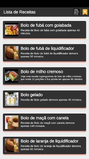 Receitas de Bolos Caseiros