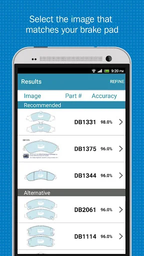 Bendix Brake Pad Identifier screenshot 3