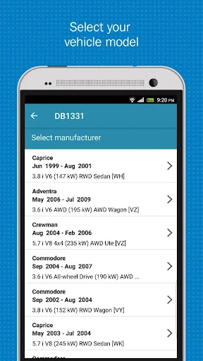 Bendix Brake Pad Identifier screenshot 4