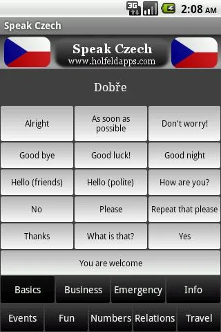 Speak Czech