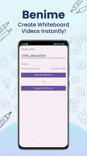 Benime: AI Whiteboard Maker screenshot 2