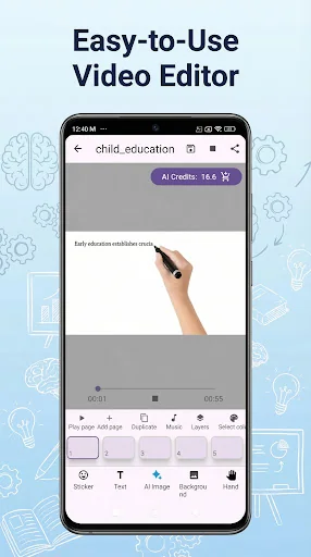 Benime: AI Whiteboard Maker screenshot 4