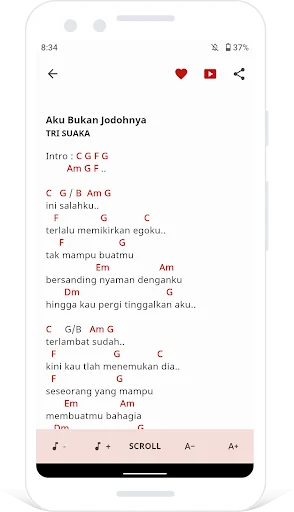 Kunci Gitar Indonesia Lengkap