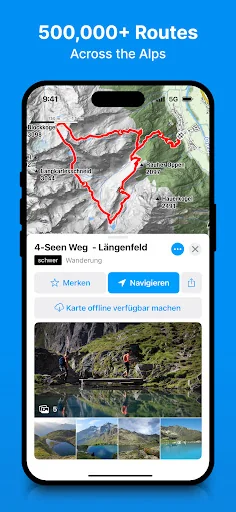 bergfex: Hiking & Tracking screenshot 1