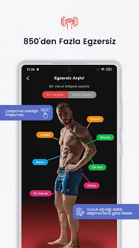 Berkay Türkkan Fitness screenshot 3