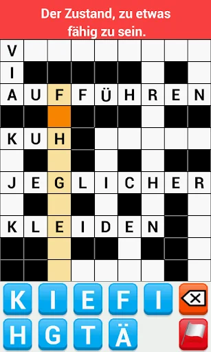 Kreuzworträtsel Deutsch
