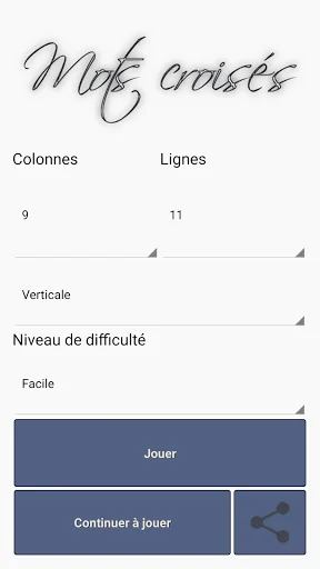 Mots Fléchés en Français