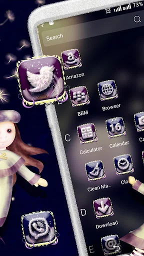 Dandelion Feather Launcher screenshot 3