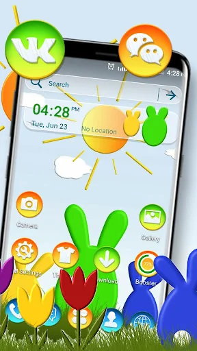Easter Bunny Theme Launcher