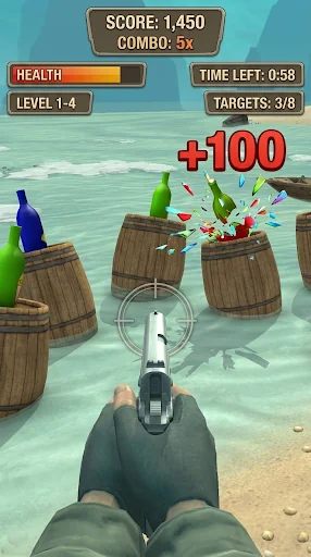 Bottle Shoot:Gun Shooting Game