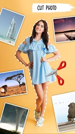 Cut Paste Photo Editor App