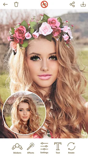 Flower Crown Photo Editor App