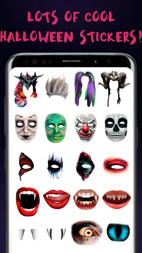 Halloween Makeup Photo Editor screenshot 3