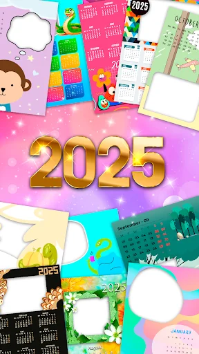 Calendar Photo Frames 2025