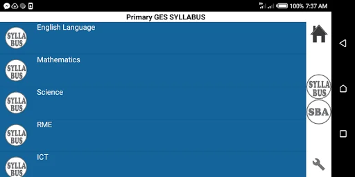 Primary Syllabus + SBA GES Gha