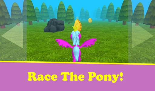 Running Pony 3D: Little Race screenshot 3