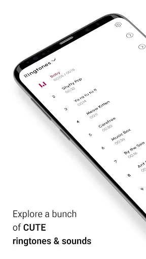 Cute Phone Ringtones & Sounds screenshot 1
