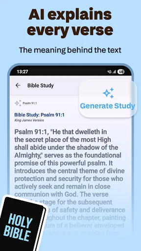 Holy Bible Offline KJV + Audio screenshot 2
