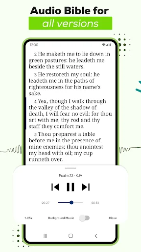 Holy Bible Offline KJV + Audio screenshot 4