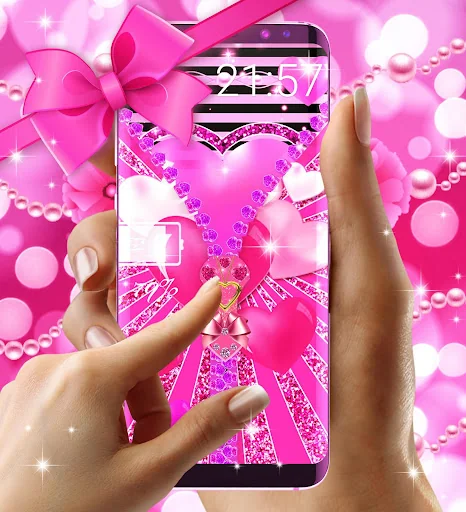 Lock screen for girls screenshot 1