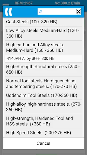 FSWizard Machinist Calculator screenshot 3