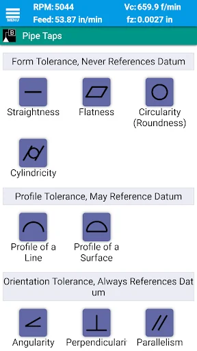 FSWizard Machinist Calculator screenshot 4