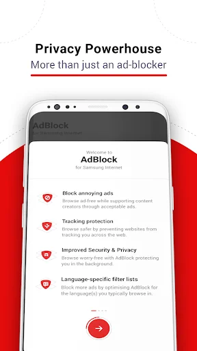 AdBlock for Samsung Browser screenshot 4