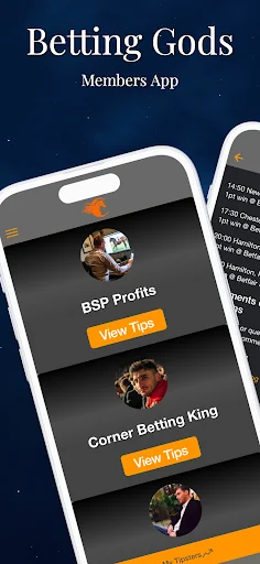 Betting Gods Members App screenshot 1