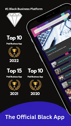 The Official Black App screenshot 1