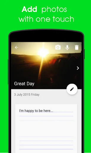 Voice Diary with Photos & Vide screenshot 3