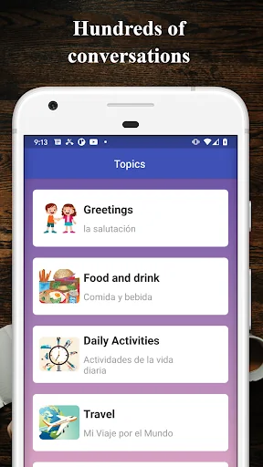 Spanish Flashcards screenshot 3