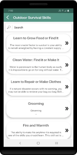 Outdoor Survival Skills
