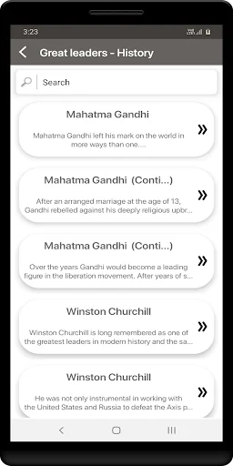 Great leaders - History